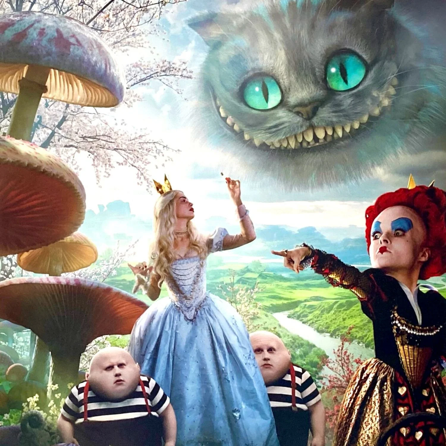 Alice In Wonderland 2010 1 Sheet 27 x 40 - Original Movie Posters